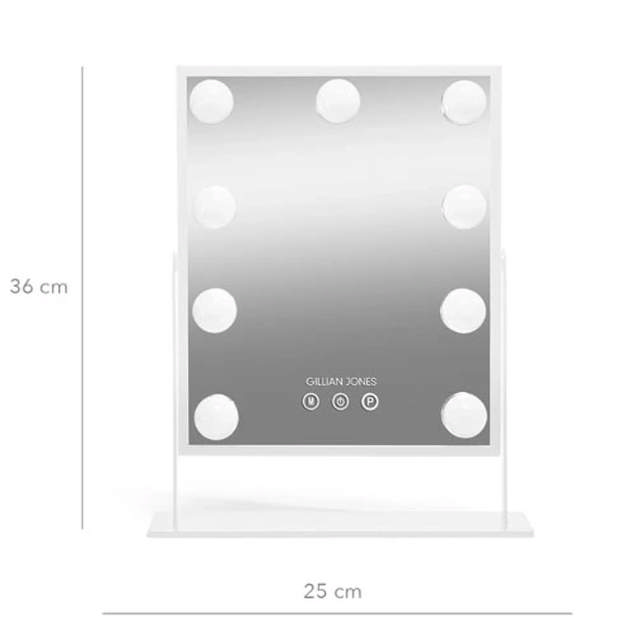 Gillian Jones Makeup Artist Mirror Mini - Hvid