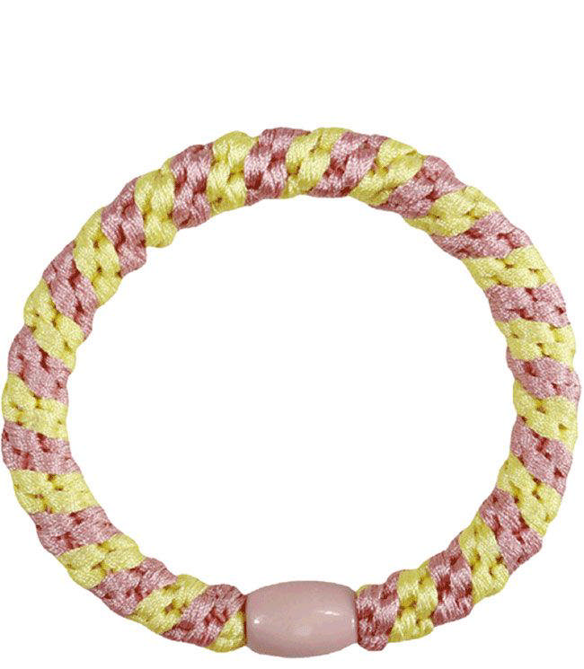 JA-NI Hair Accessories - Hair Elastics, The Pink & Yellow Pastel