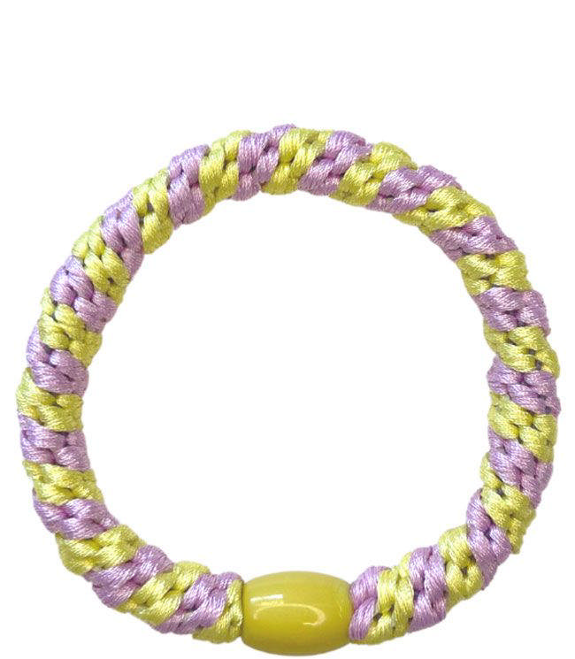 JA-NI Hair Accessories - Hair elastics, The Light Purple & Yellow