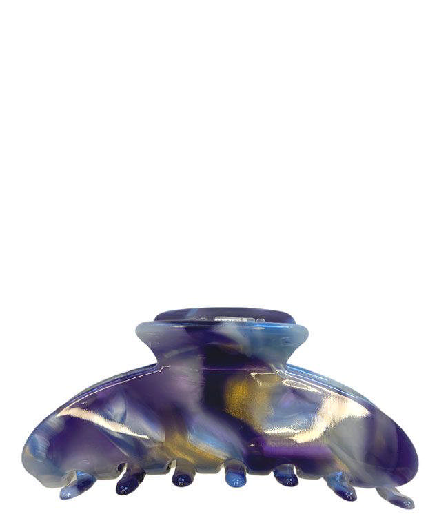 JA-NI Hair Accessories - Hair Clamps Nikoline, The Purple & White