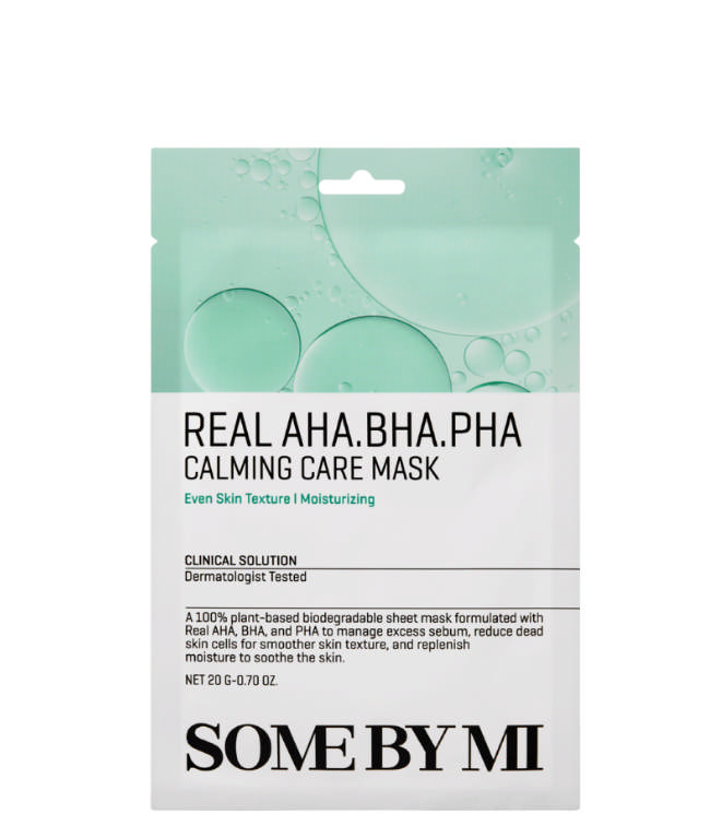 Some By Mi Real Aha-Bha-Pha Calming Care Mask, 20 g. 